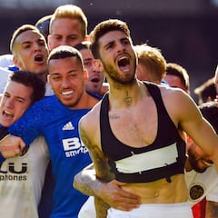 Piccini: "Con el gol en el 90' nos vamos con la cabeza más ligera"