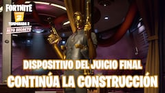 Fortnite: el dispositivo del Juicio Final sigue construyéndose
