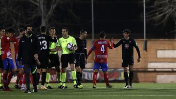 28/01/21 NAVALCARNERO vs GRANADA
 PARTIDO OCTAVOS COPA DEL REY
 COVID19 CORONAVIRUS
 ALEGRIAS GRANADA