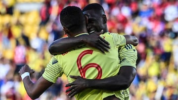 Colombia vence a Panamá en El Campín en partido amistoso