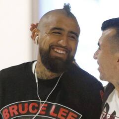 La divertida charla de Medel y Vidal sobre Boca y la Premier