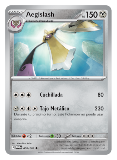 El combo de Doublade en Pokémon TCG Equilibrio Perfecto pinta brutal en estas cuatro cartas que desvelamos en exclusiva