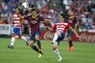 Jornada 33. GRANADA-BARCELONA  Pedro y Francisco Medina.