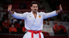 Damián Quintero durante su participación en la final ente el japonés Ryo Kiyuna.