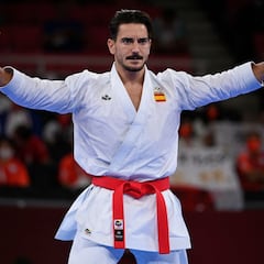 La medalla de plata de Damián Quintero en Kárate en imágenes