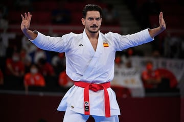 Damián Quintero durante su participación en la final ente el japonés Ryo Kiyuna.