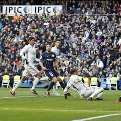 El Málaga nunca ganó en el Santiago Bernabéu