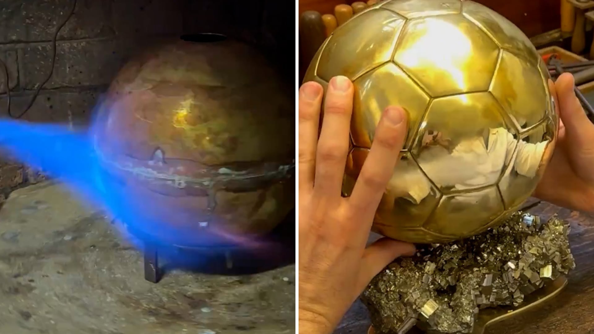 Watch: the mind-blowing process of how the Ballon d'Or is made