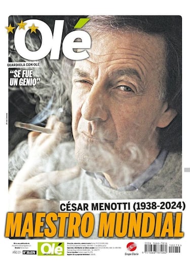 Argentina llora a Menotti