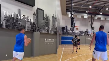 Klay Thompson hits 72 straight threes in unreal shooting display