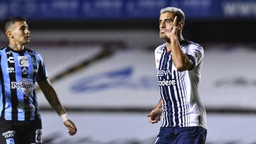 during the game Queretaro vs Monterrey, corresponding Round 04 the Torneo Apertura 2022 of the Liga BBVA MX at La Corregidora Stadium, on July 21, 2022.
<br><br>
durante el partido Queretaro vs Monterrey, correspondiente a la Jornada 04 del Torneo Apertura 2022 de la Liga BBVA MX en el Estadio La Corregidora, el 21 de julio de 2022.