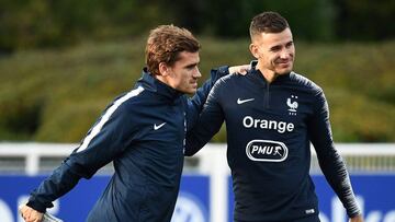 Griezmann y Lucas. 