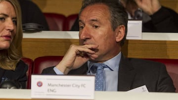 Begiristain, director deportivo del Manchester City. 