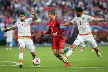 Así fue el partido de Cristiano Ronaldo ante México