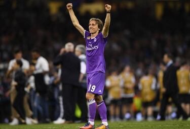 Modric reveals Zidane's half-time words of wisdom in Cardiff