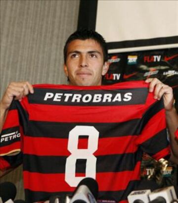 Gonzalo Fierro jugó por Flamengo desde el 2008 hasta el 2011