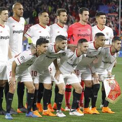 1x1 del Sevilla: Montella saca pecho de sus once gladiadores