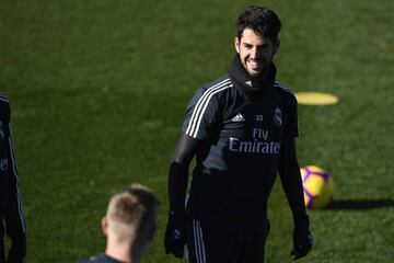 Isco in this morning's session