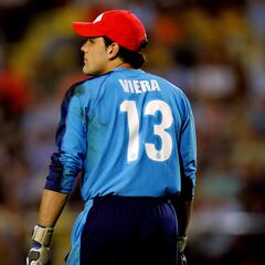 Viera y la vez que alcanzó semifinales de Champions con Villarreal