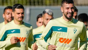 Entrenamiento del Eibar