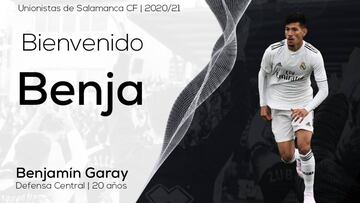 Benjam&iacute;n Garay, nuevo jugador de Unionistas.