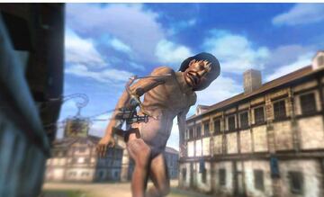 Captura de pantalla - Attack on Titan: The Last Wings of Mankind (3DS)