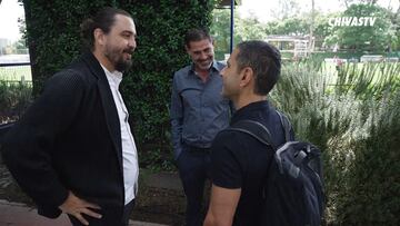 Jaime Lozano estuvo de visita con Chivas