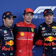 Checo Pérez comienza a meterle presión a Max Verstappen