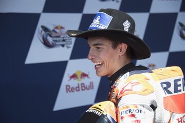 Marc Márquez, ganador de la prueba.
