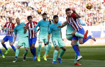 Atlético de Madrid-Barcelona en imágenes