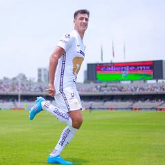 Dinenno ya es el segundo argentino con más goles en Pumas