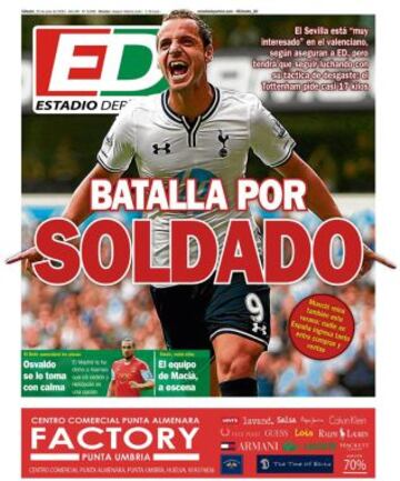 Portadas de la prensa deportiva