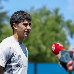 Obed Vargas predijo su fichaje al Atlético de Madrid desde el Mundial de Clubes