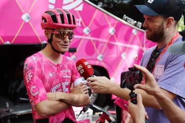 Markel Beloki: “Estoy más ilusionado que nervioso por estar en La Vuelta”