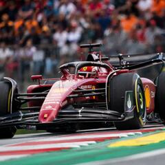 El fuego rodea a Ferrari