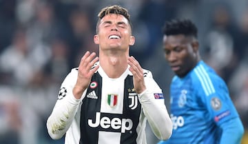 Cristiano marcó el único gol de la Juventus pero no le alcanzó para clasificar al campeón italiano. Ajax avanza con un 3-2 en el marcador global.