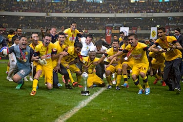 Los 16 títulos del América en Liga MX