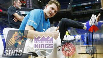 Los posibles destinos de Doncic: Phoenix, Sacramento, Atlanta...