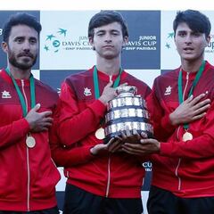La España Sub-16 de Alcaraz conquista la Davis Júnior
