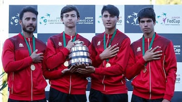 La Espa?a Sub-16 de Alcaraz conquista la Davis J¨²nior