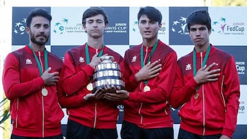 La España Sub-16 de Alcaraz conquista la Davis Júnior