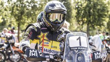 Pablo Quintanilla es uno de los favoritos en el Rally de Marruecos. 