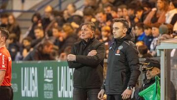 Cristóbal Parralo durante el partido contra el Levante.