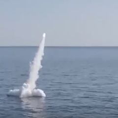 Rusia lanza un misil desde un submarino en el mar de Japón