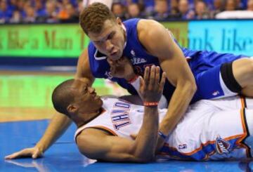 Westbrook y Blake Griffin.