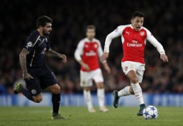 La brillante jornada de Alexis en Champions