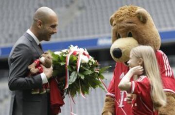 Así fue la primera jornada de Guardiola en el Bayern Múnich