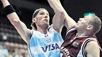 <b>EN RACHA. </b>Walter Herrmann no tuvo compasión.