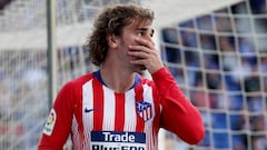 Griezmann con el Atl&eacute;tico. 