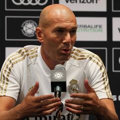 Zidane: "Hasta el 31 podemos hacer cambios y haber salidas"